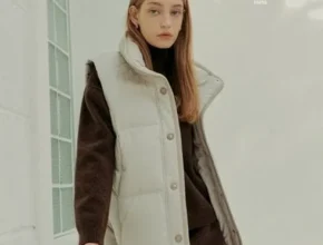 내돈내산 23FW 퀼팅 구스다운 베스트 품질 가격 최고 제품