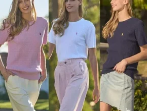 특가 USPA 여성 린넨 블렌디드 카라니트 3종  가성비 좋은 제품