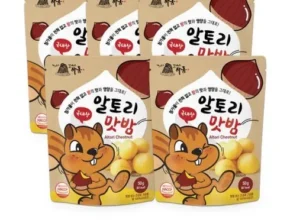 내돈내산 농가애 국산밤으로 만든 공주맛밤 50g  30봉 베스트셀러