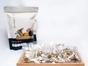 내돈내산 버섯마루 버섯그대로 5종 세트 가격 비교