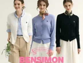 핫딜 벤시몽 24SS 여성 스트라이프 티셔츠 4종 베스트셀러