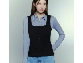 요즘 뜨는 애시워스 24SS 최신상 여성용 스트링 플랩 롱베스트 품질 가격 최고 제품