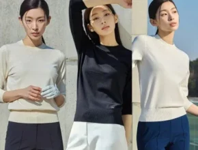 내돈내산 애시워스 V넥 카라 니트 2종 가격 비교