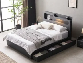 인플추천 에넥스 소피아 LED 유로탑 수납 침대 수퍼싱글 TOP 제품