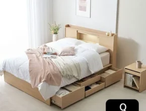 요즘 뜨는 에몬스 로이드 빅 수납 침대 K협탁 핫 아이템