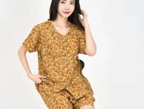 요즘 뜨는 플라워 풍기인견 상하세트 최고 인기 제품