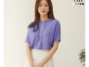 특가 후라밍고 24SS 쿨 썸머 엠마 쉬폰 웨이브 니트 블라우스 3종 만족도 최고 제품